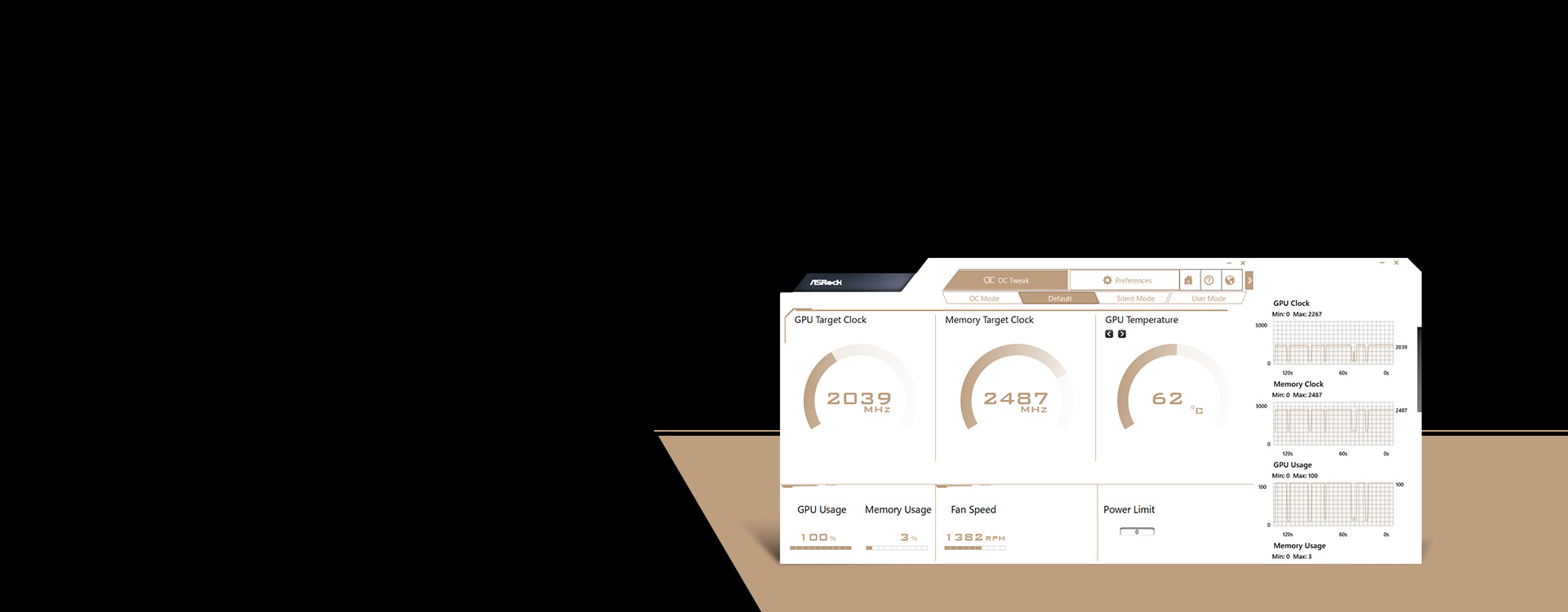 VGA ASROCK TWEAK 2.0 (Taichi White)